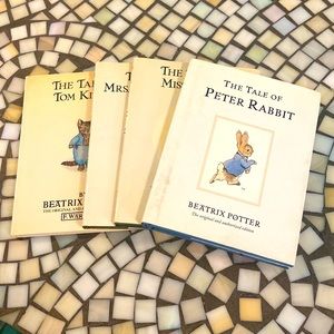 Bundle of 4 Vintage Beatrix Potter Books